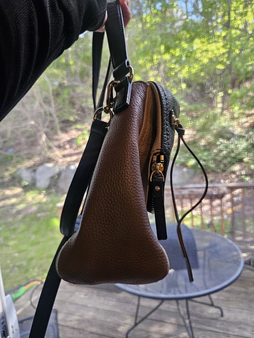 kate spade Black and Light Pink Crossbody Bag - Picture 3 of 9